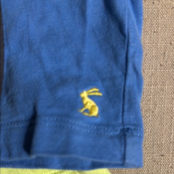 Joules Blue Shark T-Shirt and Yellow Shorts Set - Picture 5 of 7